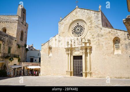 Cattedrale cattolica di Santa Maria Annunziata. Italia, Puglia, Provincia di Lecce, Otranto Foto Stock