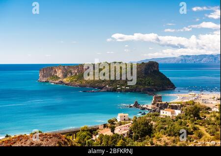 Italia Calabria - Praia a Mare e Isola di Dino Foto Stock