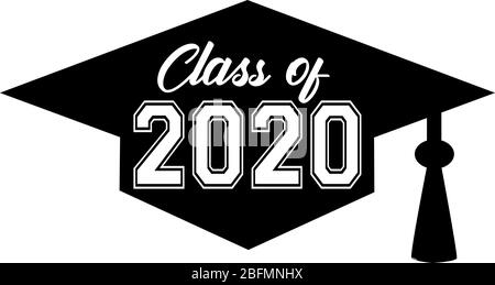 Classe di 2020 tappi di graduazione interni Foto Stock