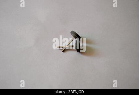 teste di rettifica per piccoli trapani Foto Stock