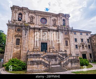 Monasterio de San Julián de Samos. Lugo. Galizia. España Foto Stock