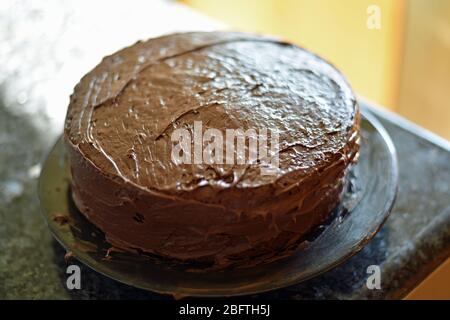 Torta al cioccolato Foto Stock