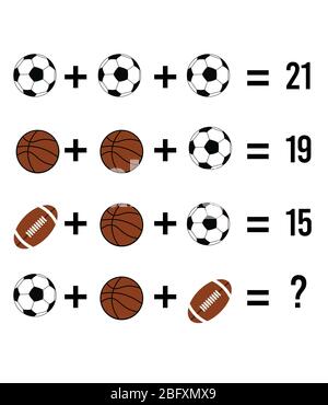 puzzle di moltiplicazione somma matematica. gioco educativo di matematica per bambini. Illustrazione Vettoriale