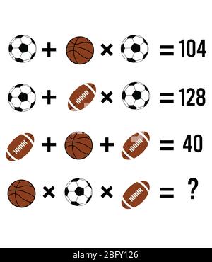 puzzle di moltiplicazione somma matematica. gioco educativo di matematica per bambini. Illustrazione Vettoriale