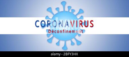 coronavirus, virus covid-19, malattia, epidemia, pericolo di febbre, informazioni banner, info Foto Stock