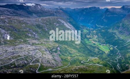 Norvegia, in estate, Foto Stock