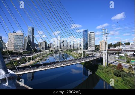 Città di Sao Paulo Foto Stock