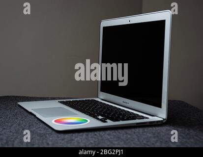 Confezione di MacBook Air Foto Stock