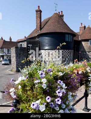 Il Barbican, Sandwich, Kent Foto Stock