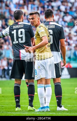 gabriele moncini di spal durante la serie calcistica italiana una stagione 2019/20 di spal - photo credit fabrizio carabelli durante la serie calcistica italiana 2 Foto Stock