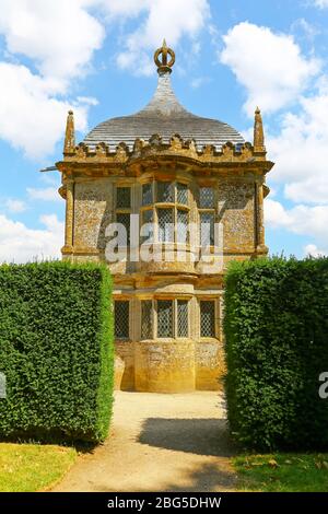 Montacute House, una residenza elisabettiana a Montacute, Somerset, Inghilterra, Regno Unito Foto Stock