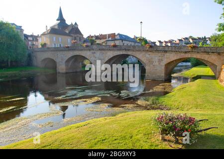 Foto di la celle Dunoise in Creuse, Nouvelle Aquitaine, Francia Foto Stock