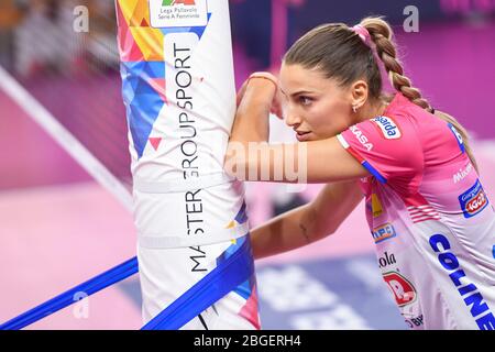 Firenze, Italia. 1 gennaio 2020. Firenze, Italia, 01 Jan 2020, Elitsa Vasileva (Igor Gorgonzola Novara) durante - - Credit: LM/Lisa Guglielmi Credit: Lisa Guglielmi/LPS/ZUMA Wire/Alamy Live News Foto Stock