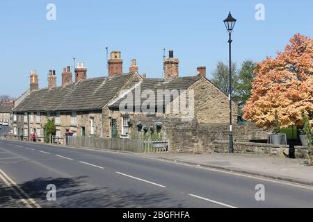 Strutture intorno al South Yorkshire Garden of England Foto Stock