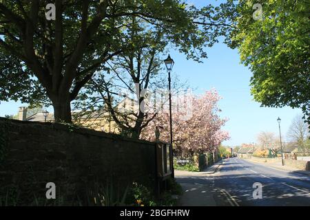 Strutture intorno al South Yorkshire Garden of England Foto Stock