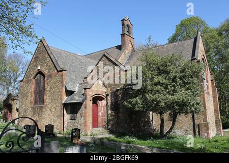 Strutture intorno al South Yorkshire Garden of England Foto Stock