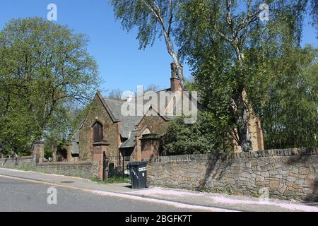 Strutture intorno al South Yorkshire Garden of England Foto Stock