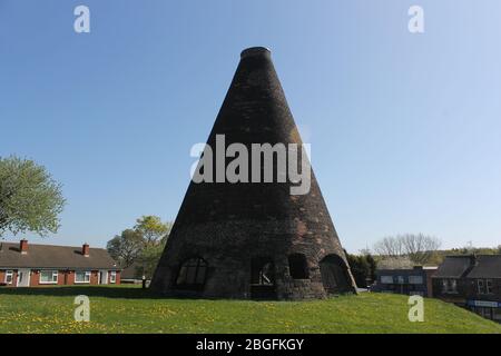 Strutture intorno al South Yorkshire Garden of England Foto Stock