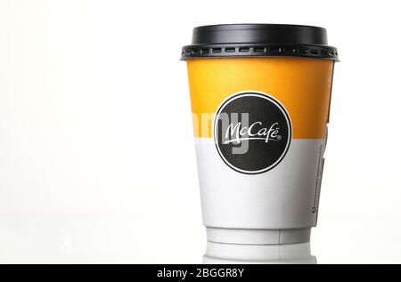 McDonald's McCafe Foto Stock