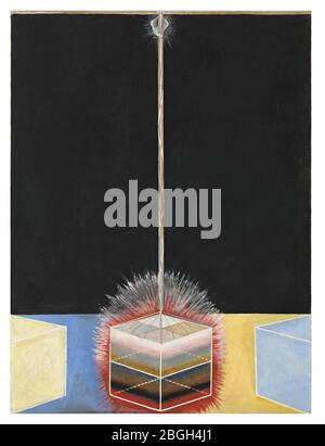 HILMA af Klint - 1915 - The dove - No 2 - Gruppo IX-UW - la serie SUW-UW. Foto Stock