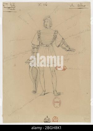 Hipollyte Lecomte - Guillaume Tell - No. 16 Danse (M. Albert). Foto Stock