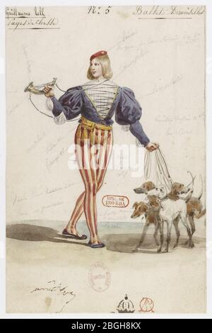 Hipollyte Lecomte - Guillaume Tell - No. 5 Pages de chasse (balletti demoiselles). Foto Stock