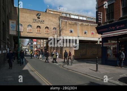 The Truman Brewery 91 Brick Lane, Spitalfields, Londra E1 6QR Foto Stock