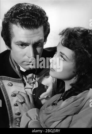 VIVIEN LEIGH come Emma, Lady Hamilton e LAURENCE OLIVIER come Nelson ha posto il ritratto di pubblicità per LADY HAMILTON aka CHE LA DONNA DI HAMILTON 1941 regista ALEXANDER KORDA sceneggiatura Walter REISCH e R.C. SHERRIFF music Miklos ROZSA photo di Robert COBURN Alexander Korda Films / United Artists Foto Stock