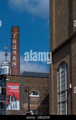 The Truman Brewery 91 Brick Lane, Spitalfields, Londra E1 6QR Foto Stock