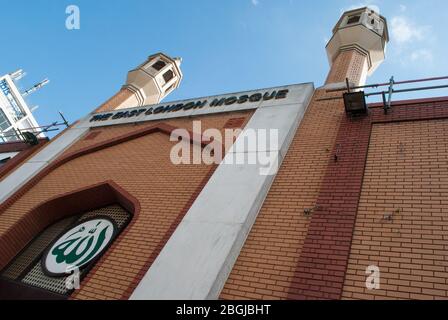 82 92 architettura facciata in mattoni elevazione   Whitechapel Road, Shadwell, Londra E1 1JQ di John Gill Associates Foto Stock