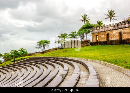 Anfiteatro Fortaleza San Felipe, Puerta Plata Repubblica Dominicana Foto Stock