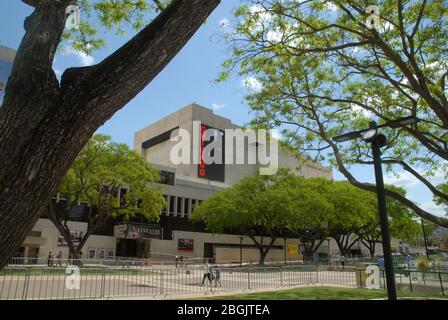 Chicago ad sul lato del Queensland Performing Arts Center (QPAC), Brisbane, Queensland, Australia. Foto Stock