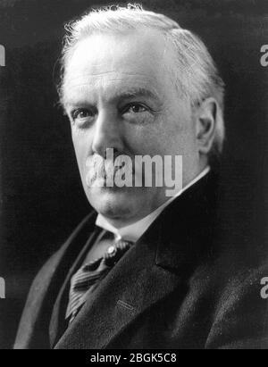 David Lloyd George, ex primo ministro del Regno Unito, circa 1919 Foto Stock