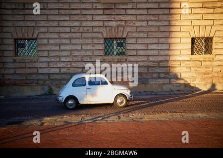 Città medievale di Gubbio Foto Stock