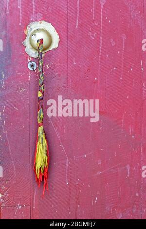 KHARKORIN, MONGOLIA, 7 marzo 2020 : il monastero di Erdene Zuu è il primo monastero buddista sopravvissuto in Mongolia. I comunisti ordinarono il monast Foto Stock