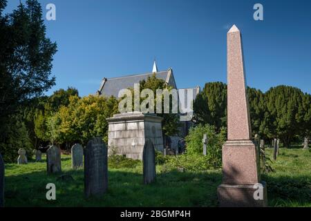Broadwater Cemetery, Worthing, West Sussex, Regno Unito Foto Stock