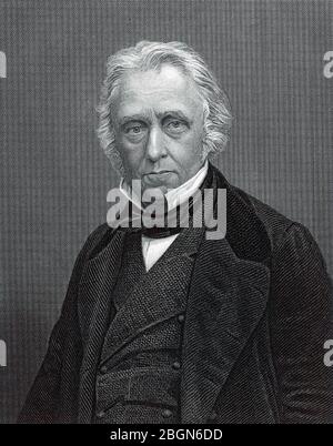 THOMAS BABINGTON MACAULAY (1800-1859) politico e storico inglese Whig Foto Stock