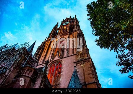 Imperatori Cattedrale di San Bartolomeo Francoforte Cattedrale, Kaiserdom Sankt Bartholomaus Foto Stock