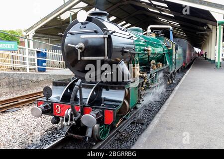 La ferrovia Romney, Hythe e Dymchurch Foto Stock