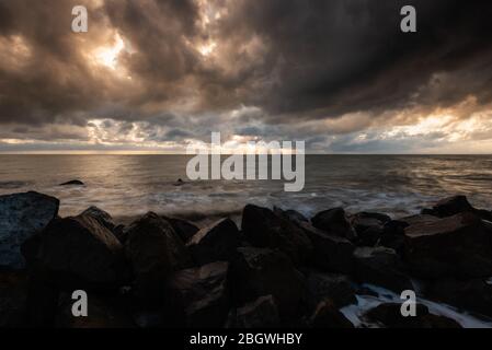 Happisburgh, agosto 2018 Foto Stock