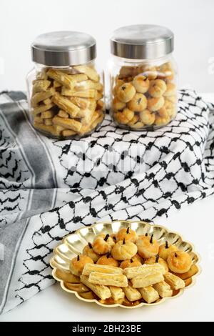 ramadan snack. nastar indonesiano cucina tradizionale Foto Stock