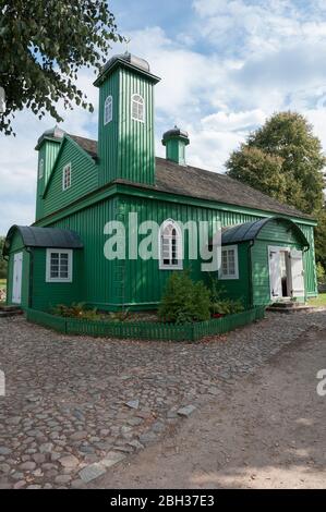 Moschea di Kruszyniany, Voivodato di Podlaskie in Polonia Foto Stock