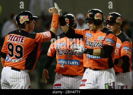 Jonathan Aceves, Baseball, Beisbol. LMP, liga mexicana del Pacifico. 18 nov 2013 Foto Stock