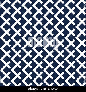 Geometrica astratta seamless pattern. Illustrazione Vettoriale. Illustrazione Vettoriale