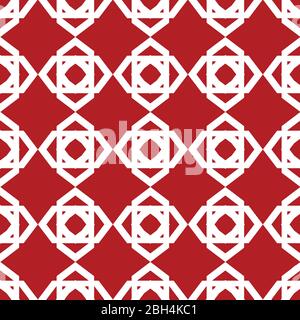 Pattern geometrico senza giunture astratto vettoriale. Strisce incrociate verticali e orizzontali. Plaid. Sfondo monocromatico. Carta da imballaggio. Stampa per interni Illustrazione Vettoriale