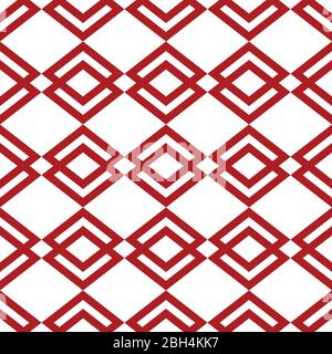 Pattern geometrico senza giunture astratto vettoriale. Strisce incrociate verticali e orizzontali. Plaid. Sfondo monocromatico. Carta da imballaggio. Stampa per interni Illustrazione Vettoriale