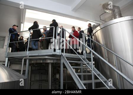 browar löwenberg Lwowek Slaski schlesien polen Foto Stock