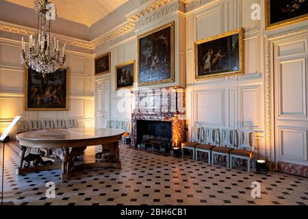 Il Grand Trianon, Reggia di Versailles - Château de Versailles, Francia - conosciuta come la casa di Maria Antonietta Foto Stock