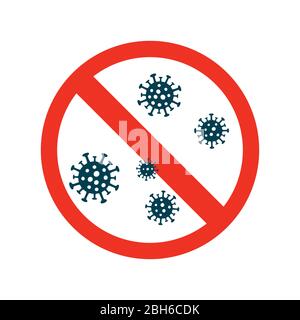 Illustrazioni concetto coronavirus COVID-19. Virus wuhan dalla cina. Illustrazione del vettore. Illustrazione Vettoriale