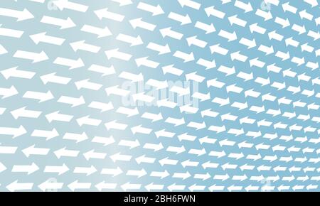 Frecce di sfondo. Disegnare i simboli di progettazione. Illustrazione vettoriale colorata. EPS10 Illustrazione Vettoriale